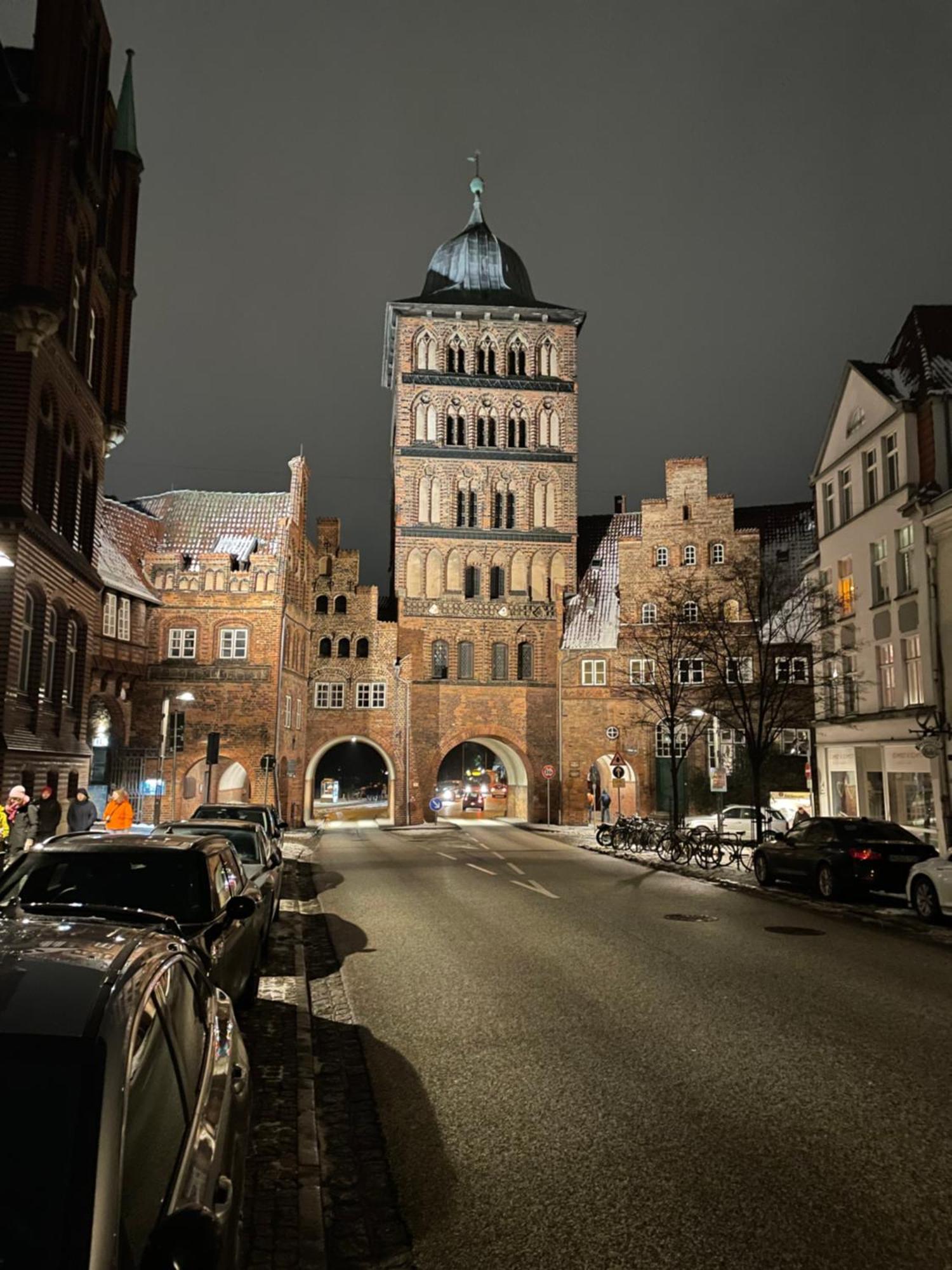 Ferienwohnung Hansezauber Luebeck Esterno foto