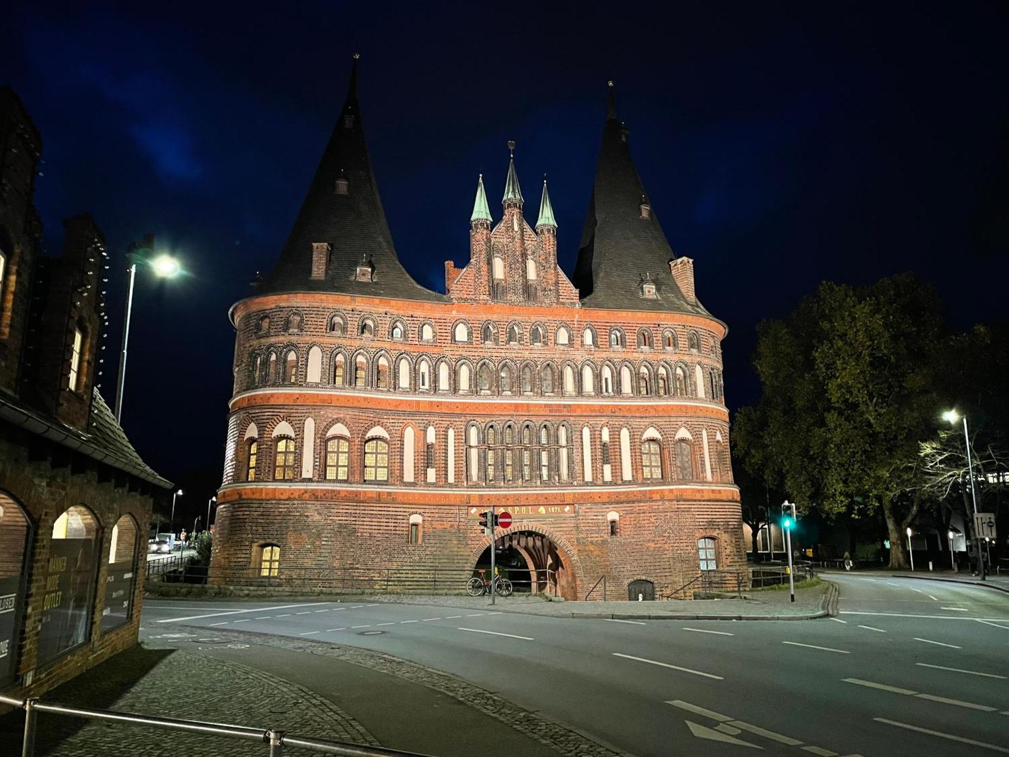 Ferienwohnung Hansezauber Luebeck Esterno foto